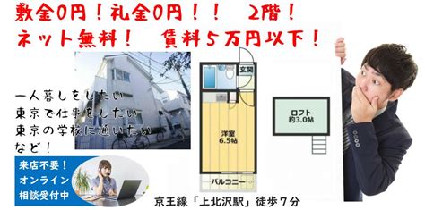 敷金0円・礼金0円・ネット無料・2階・賃料5万円以下中延・戸越銀座・旗の台の賃貸・売買・管理は三都市アース（さんとしアース）へ