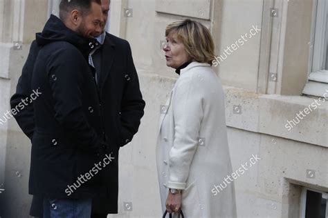 Michele Mimi Marchand Leaving Elysee Palace Editorial Stock Photo ...