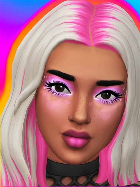 Camp up your Looks with this Makeup CC Collection for The Sims 4