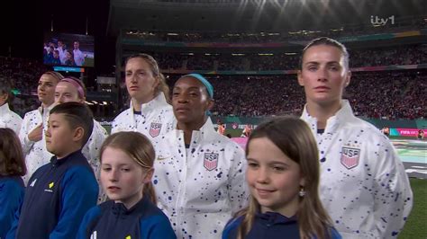 Us Womens Soccer Team Doesnt Sing National Anthem During Third 2023