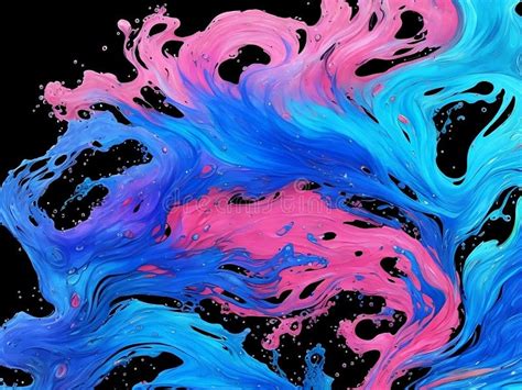 Color Smoke Ink Water Paint Drop Fantasy Underwater Burst Ai