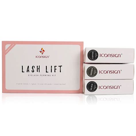 ICONSIGN Upgrade Version Lash Lift Kit Eyelash Eyebrow Dye Tint Kit