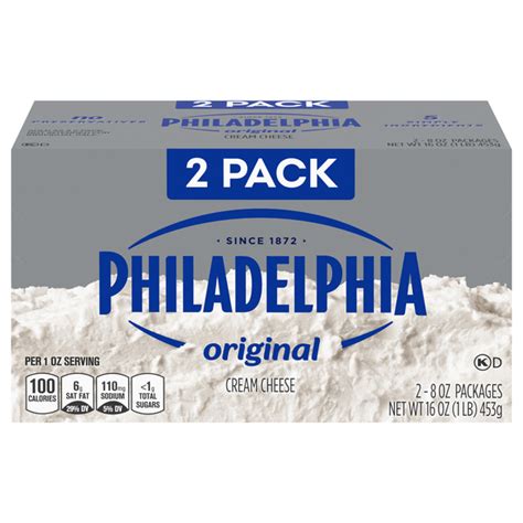 Save On Philadelphia Original Cream Cheese Bricks Oz Ct Order