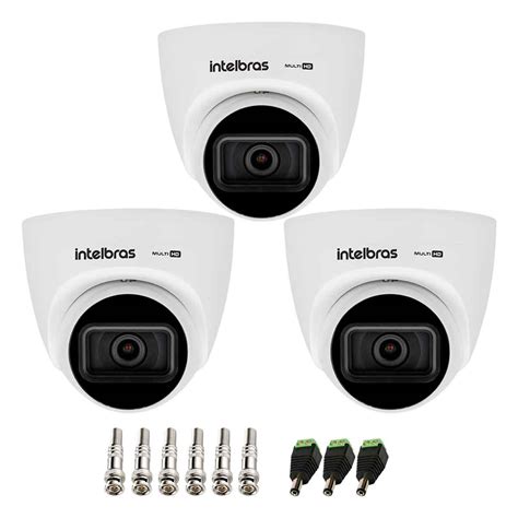 Kit C Meras Intelbras Vhd D Sl Dome Starlight Full Hd P