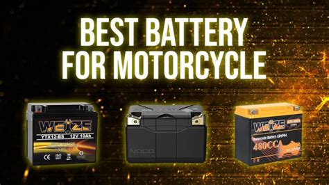 Best Battery For Motorcycle Power Up The Beast