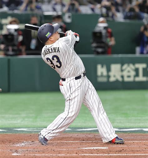 【侍ジャパン】山川穂高、wbc初打席で初安打もペッパーグラインダーポーズを「忘れてました」 スポーツ報知