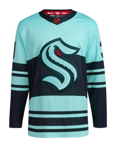 Seattle Kraken Jersey History - Hockey Jersey Archive