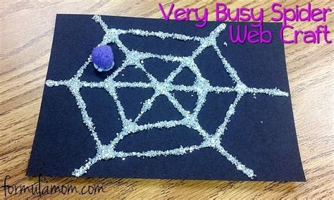 Very Busy Spider Web Craft • The Simple Parent