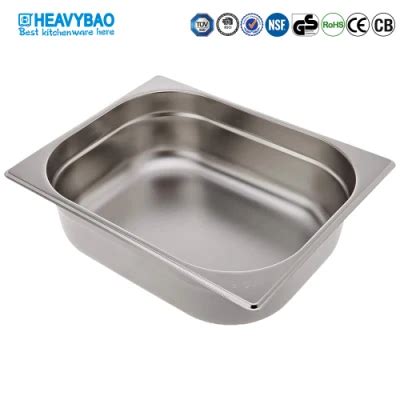 Heavybao Stainless Steel Serving Pans Food Container For Commercial