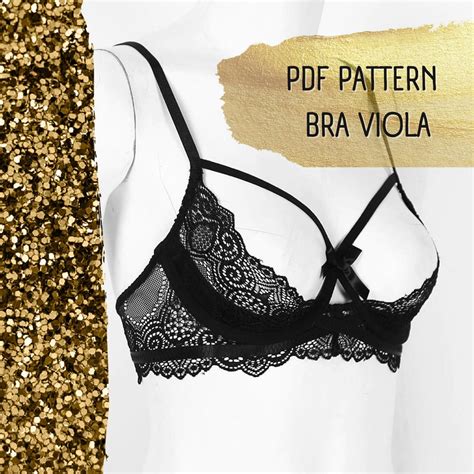 Sexy Bra Viola PDF Lingerie Sewing Patterns Etsy