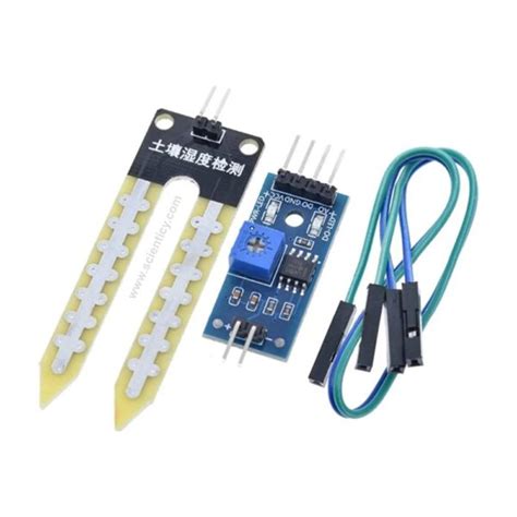 Soil Moisture Sensor Module Kit With Powerful LM393 Scienticy