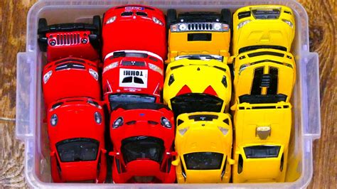 Box Full Of Mini Ev Supra Jeep Dhl Rolls Royce Lexus Lm H