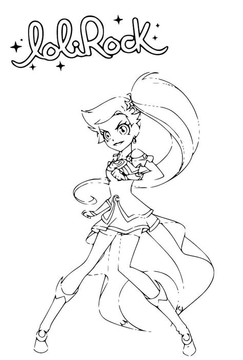 Coloriage Lolirock Gratuit T L Charger Et Imprimer Gratuit Sur