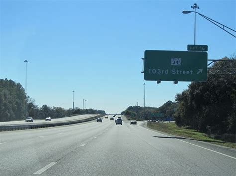 Florida Interstate 295 Outer Loop Cross Country Roads