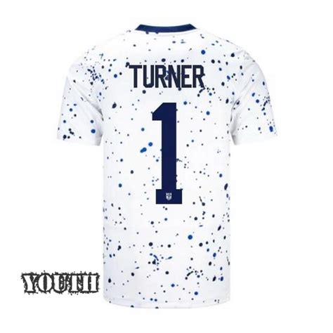 Usa Matt Turner 2023 Home Youth Stadium Soccer Jersey