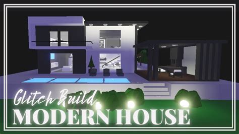 Glitch Build Tour Modern House Adopt Me Youtube