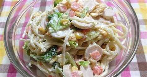 魚ニソ入り野菜たっぷりパスタサラダ By Komutatata 【クックパッド】 簡単おいしいみんなのレシピが366万品