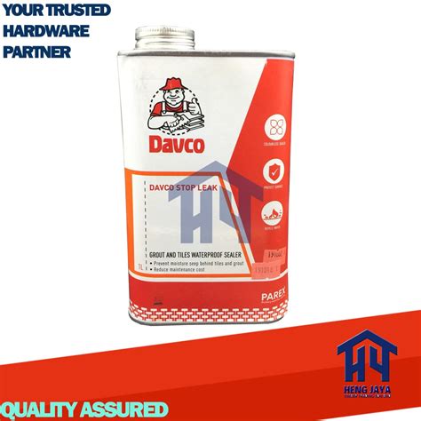 DAVCO 1 Liter Stop Leak Grout Tile Waterproof Sealer Shopee