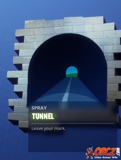 Fortnite Battle Royale Spray Tunnel The Video Games Wiki