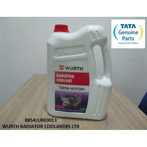 Jual TATA MOTORS SUPER ACE WURTH RADIATOR COOLANT 5 LTR 8854LUBE0013