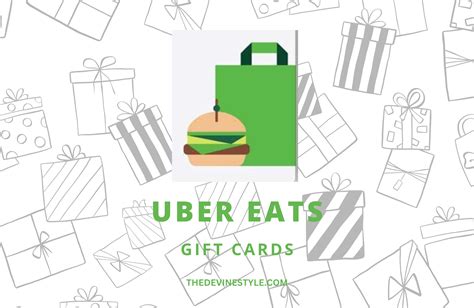 Uber Eats Gift Card Savor The Convenience