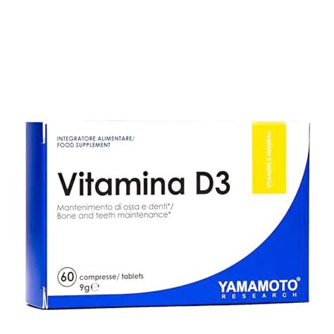 Yamamoto Research Vitamina D Compresse Integratore Alimentare Che