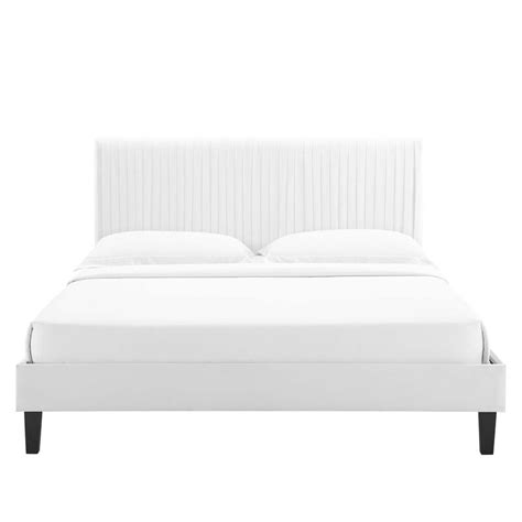 Modway Peyton Performance Velvet Twin Platform Bed