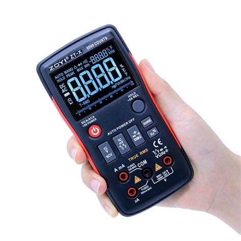 Zoyi Zt X Digital Multimeter True Rms Auto Range Ac Dc Volt Ampere Ohm