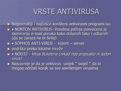 Ppt Virusi I Antivirusi Powerpoint Presentation Free Download Id