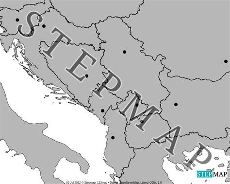 StepMap Europa Landkarte für Osteuropa