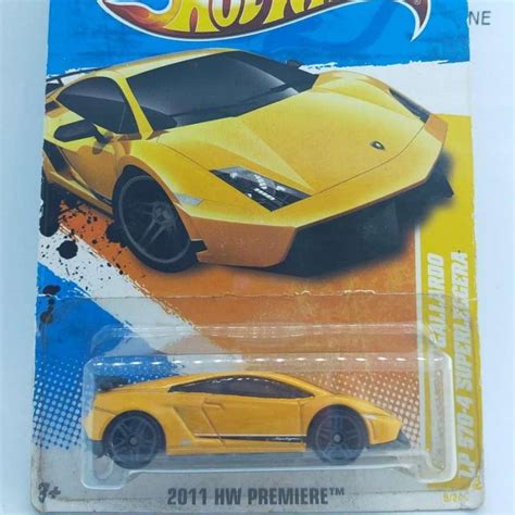 Jual Hot Wheels Lamborghini Gallardo Lp570 4 Superleggera Orange Yellow Di Seller Toymagz