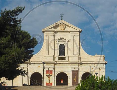 Image Of Cagliari Italy Circa September Santuario Di Nostra