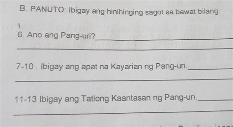 Pasagot Po Lahat 6 13 Need Ko Napo Kasi Ngayon Yung Totoo Pong Answer