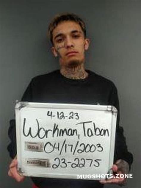 Workman Tabon L 04 12 2023 Sebastian County Mugshots Zone