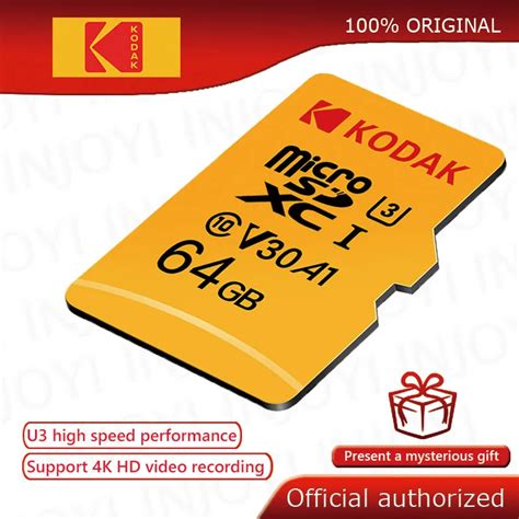 Kodak High Speed 16GB 32GB 64GB 128GB TF Micro SD Card Cartao De