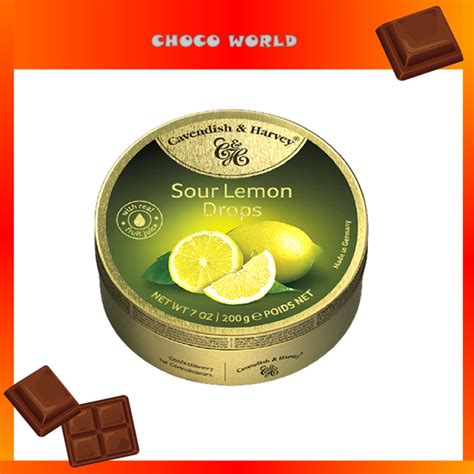 Cavendish And Harvey Sour Lemon Drops 200g Exp Dec 2024 Lazada