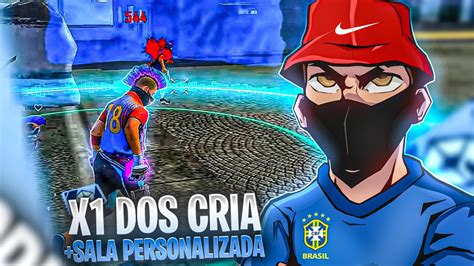 Free Fire Ao Vivo X Dos Crias Sala Personalizada X Dos Cria Ao