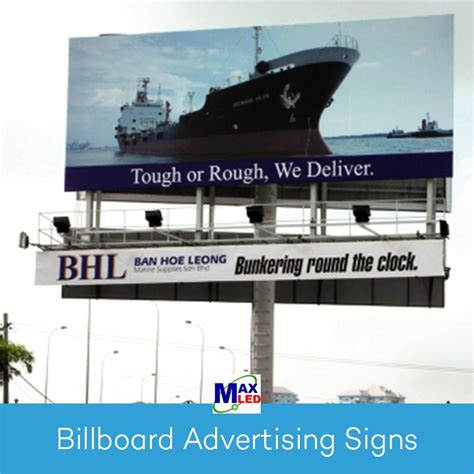 LED Billboard Advertising Signs - Max LED Display Malaysia