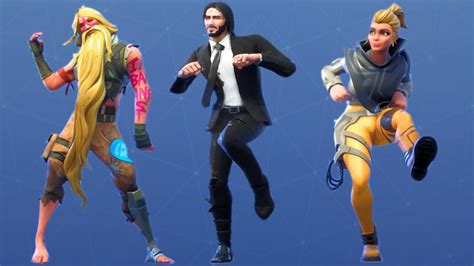 Fortnite All Dances Season Updated To Old School Youtube