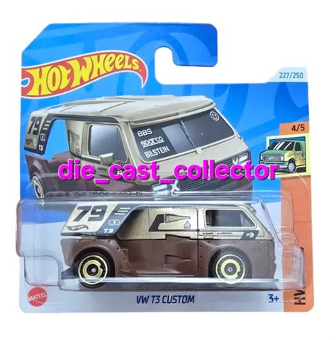HOT WHEELS VW T CUSTOM New Casting Boxed Shipping Combined Post PicClick UK