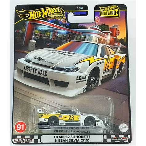 Hot Wheels Boulevard Set 2023 Lb Er34 Super Silhouette Nissan Skyline R34 Lbwk Liberty Walk