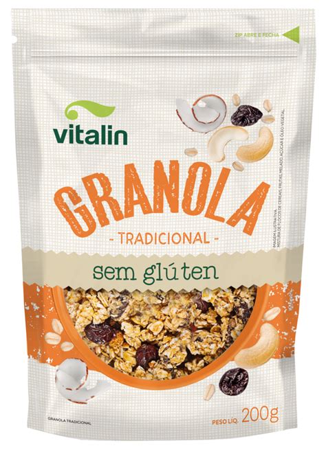 Granola Tradicional Sem Gl Ten Vitalin