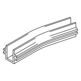 F Hrungsschiene Bogen Lm Farblos Eloxiert Variotec Hawa