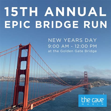 15th Annual! Epic Bridge Run 2024 – The Cave Marin