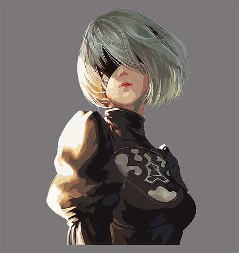 2b Nier Automata Digital Art By Jacky Cee Pixels