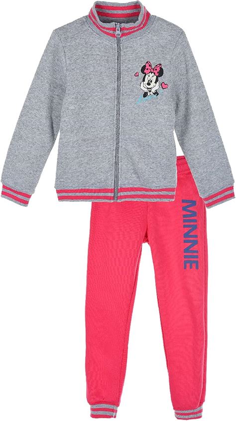 Sun City Minnie Mouse Jogging Anzug Sweat Jacke Mit Jogging Hose