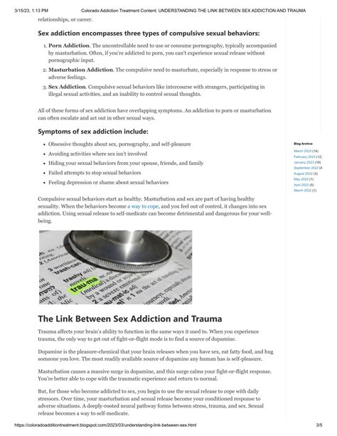 PPT UNDERSTANDING THE LINK BETWEEN SEX ADDICTION AND TRAUMA PowerPoint Presentation ID 12037330