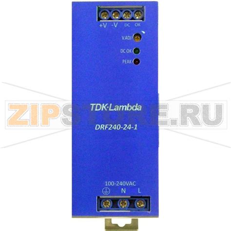 DRF-120-24-1 - Блок питания на DIN-рейку 24 В/DC, 120 Вт TDK-Lambda