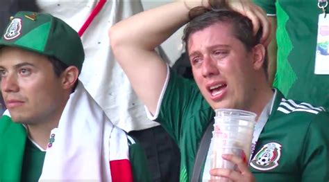 Mexico Fan Crying After Brazil Defeat Is The Image Of The World Cup