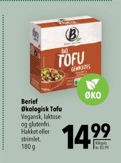 Berief Soja Fit Tofu Tilbud Hos Citti